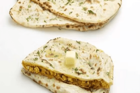 Paneer-Stuffed Naan