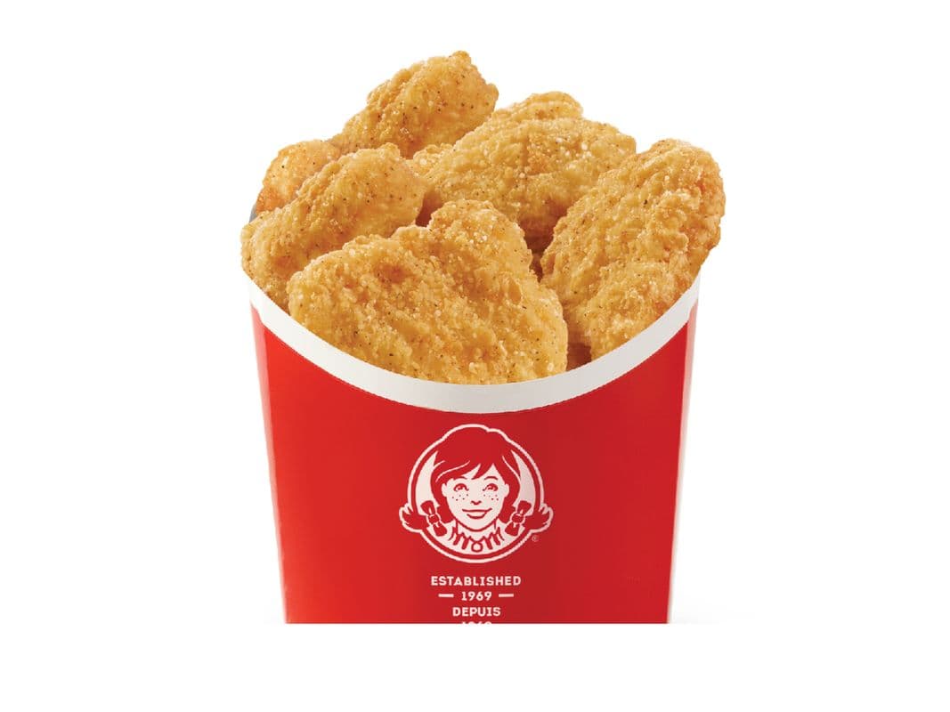 6-Piece Crispy Chicken Nuggets (Cals: 190)