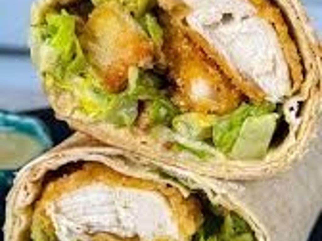 Shrimp Tempura Wrap With Fries