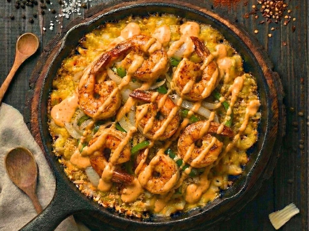 The Garlic-Cajun Shrimp Mac