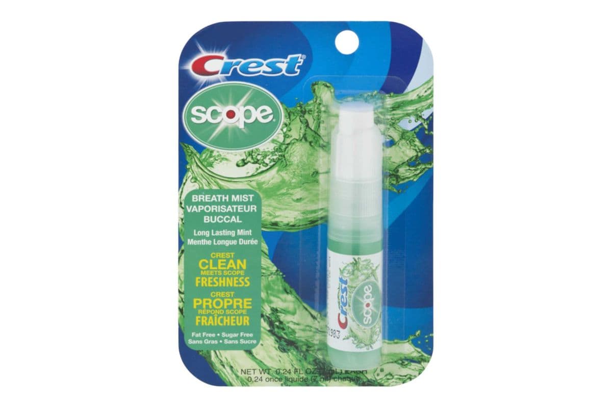 Crest Scope Breath Mist Original Mint Mouth Spray (7ml) (0 Cal)