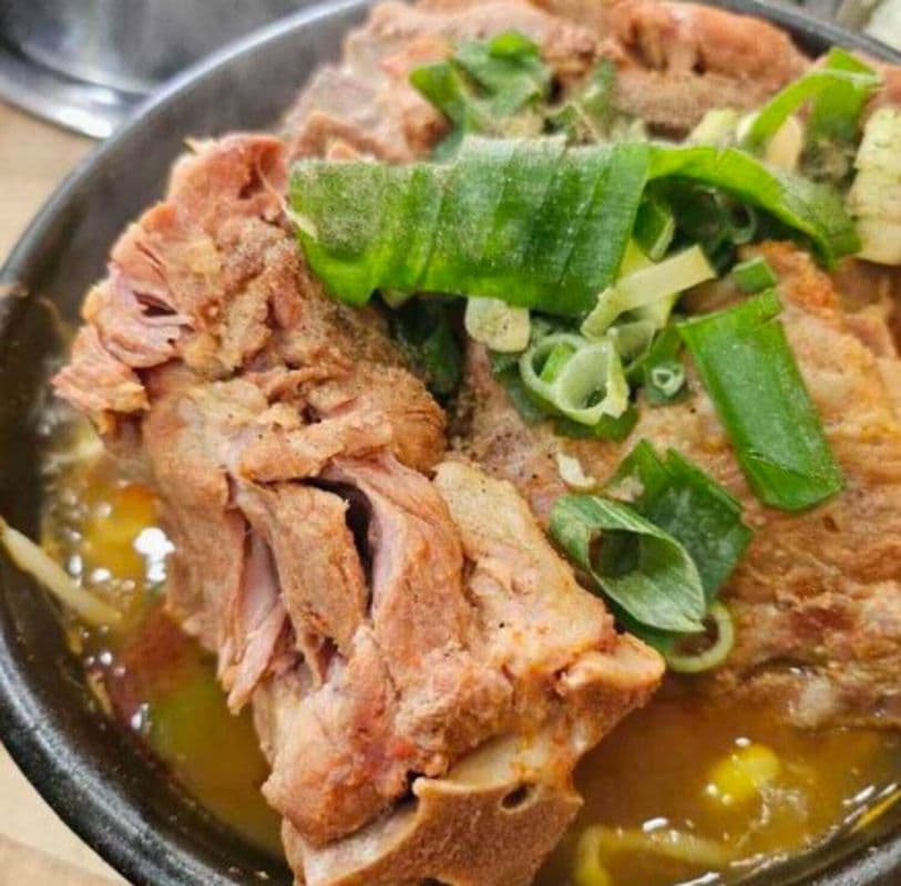 Pork Backbon Stew (감자탕)