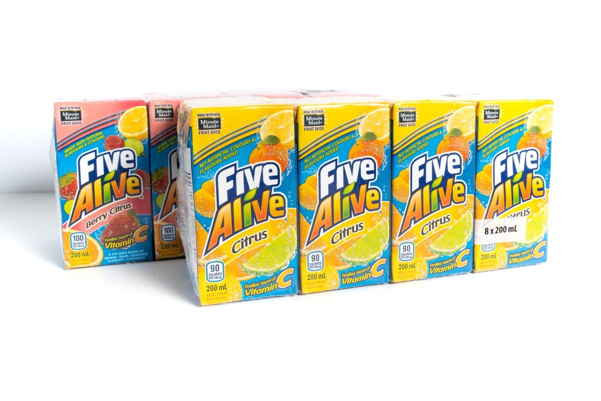 Five Alive Drink Boxes
