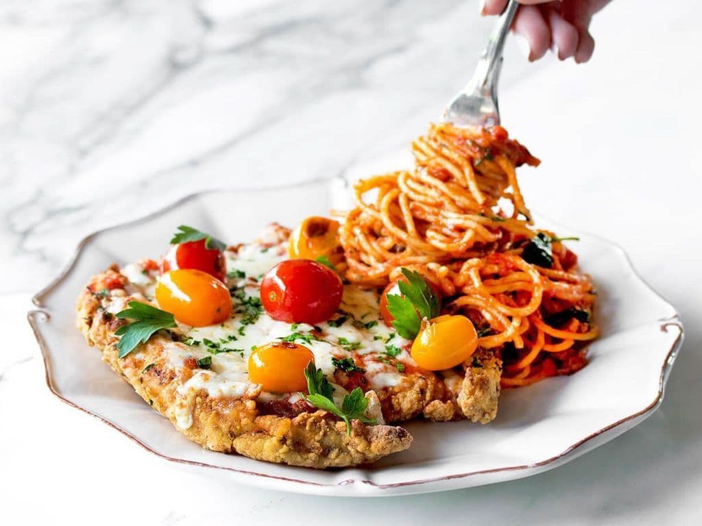 Chicken Parmigiana Entrée