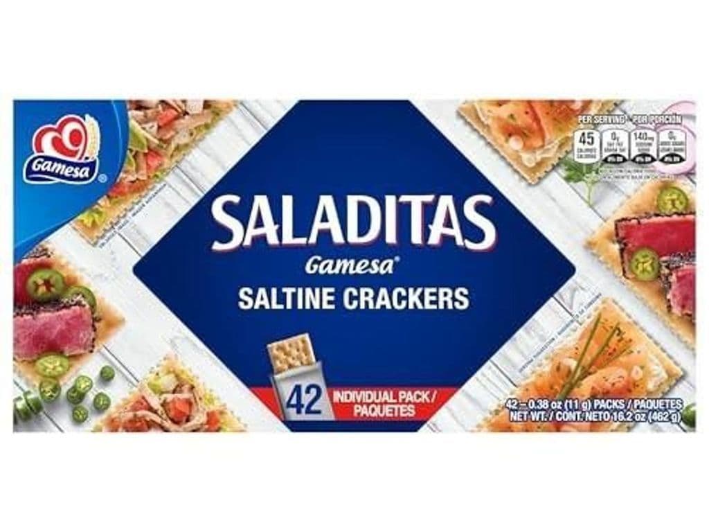 Gamesa Saladitas Crackers 42 Count (Pack of 1)