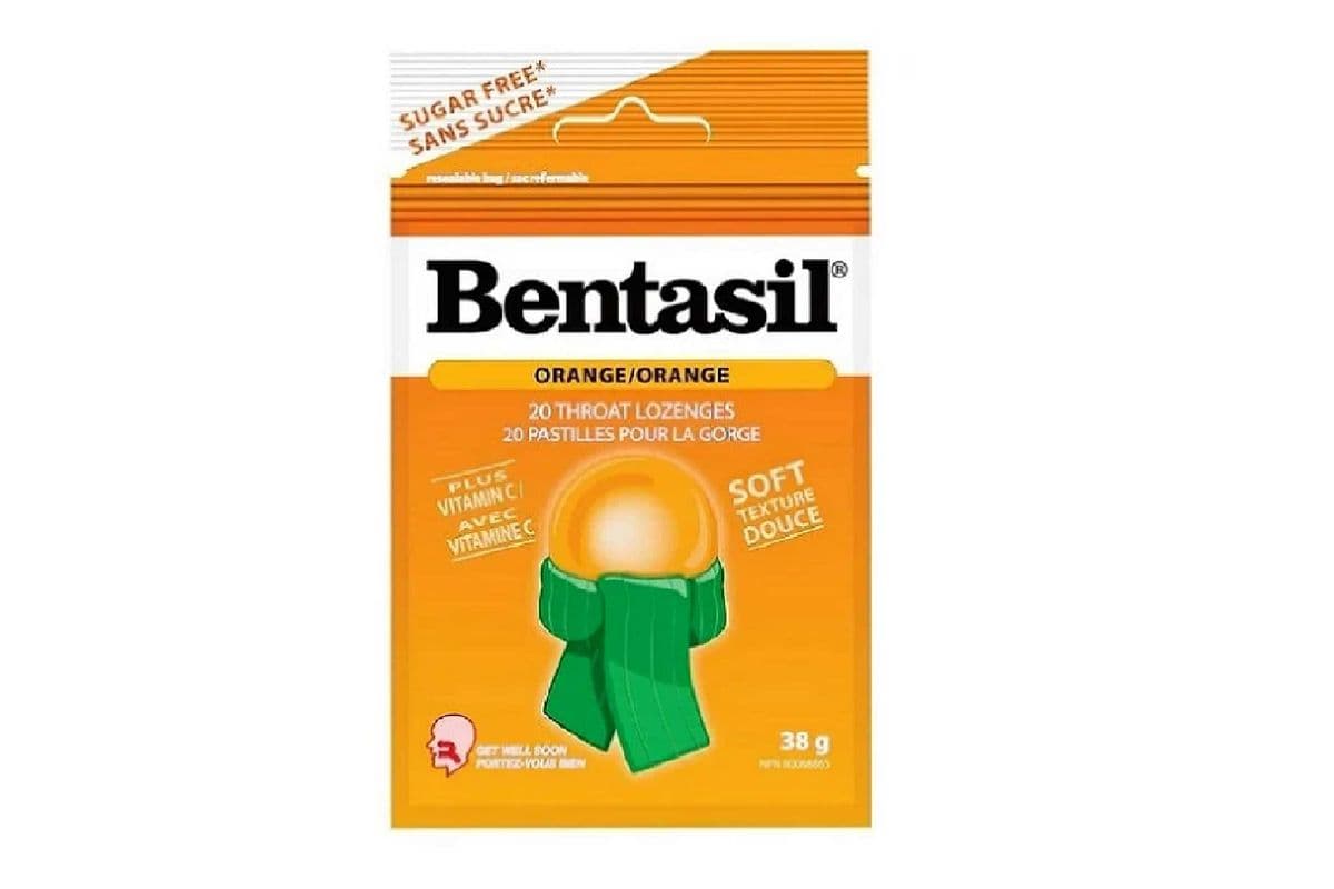 BENTASIL LOZENGE ORANGE 20 PACK (20 LOZENGES)