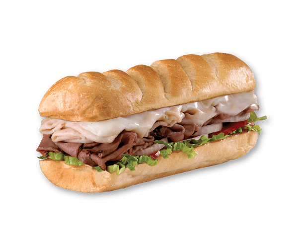 Smoked Turkey & Roast Beef, Large (11-12 inch)