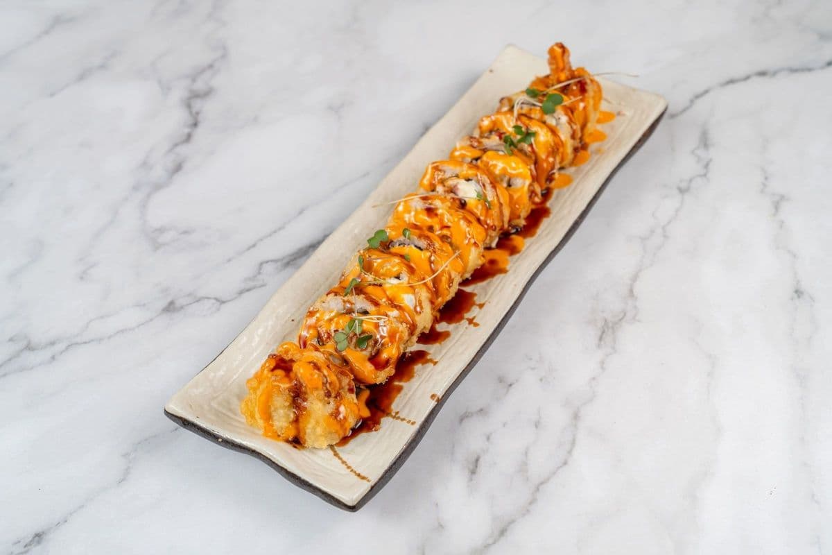 Deep-fried Ring of Fire Roll