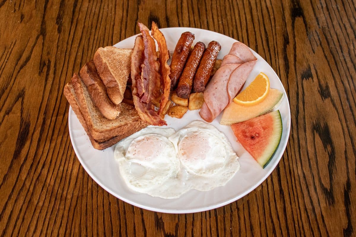 Original Egg Plate (620-820 Calories)