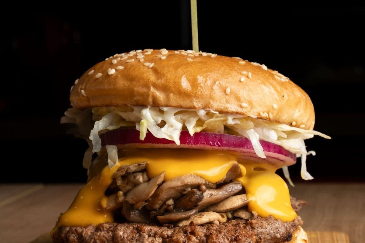 Beef Cheddar Mushroom Melt