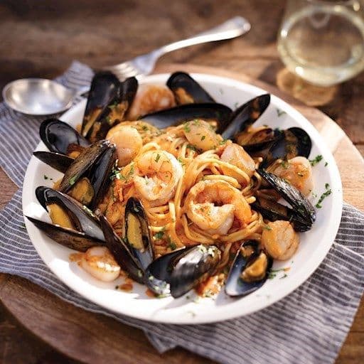 Linguine aux fruits de mer / Seafood Linguini