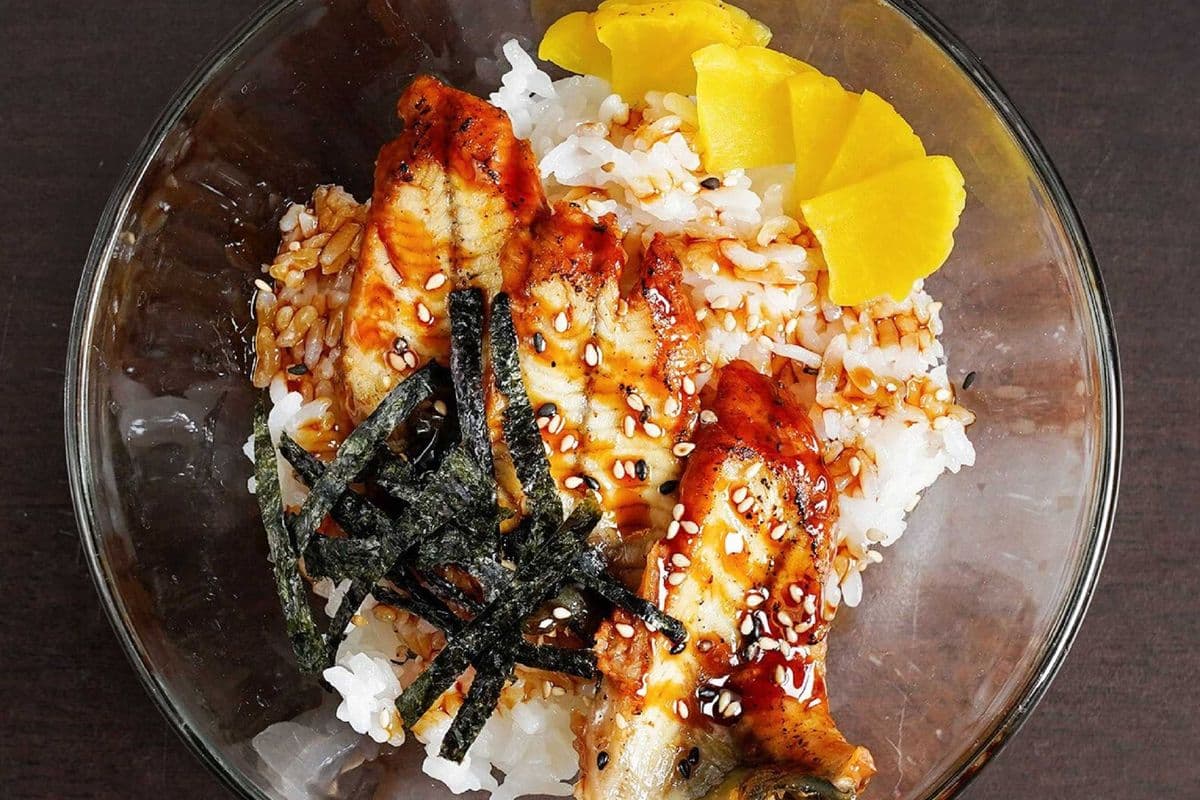 9. Unadon - Anguille Grillé sur Riz / Grilled Eel Rice Bowl