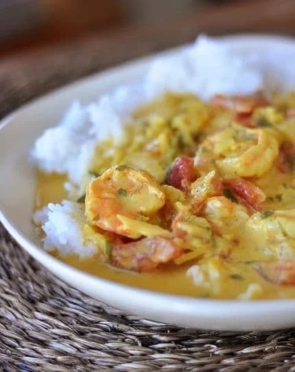 Coconut Turmeric Shrimp Meals