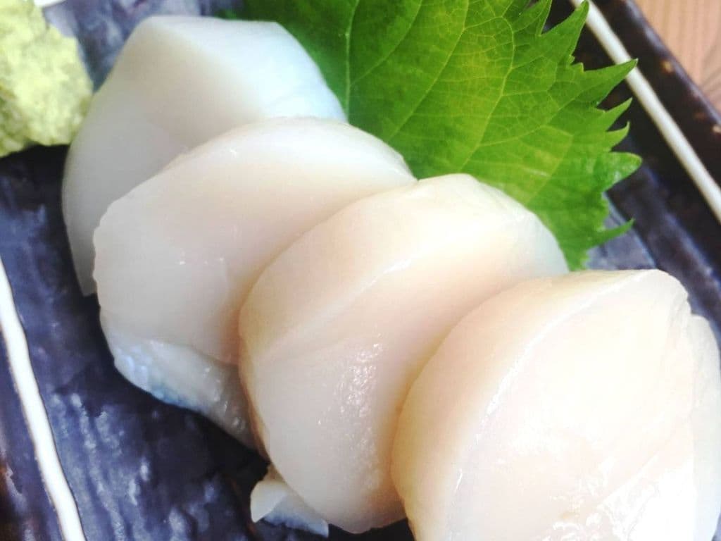 Scallop (Hotategal) Sashimi