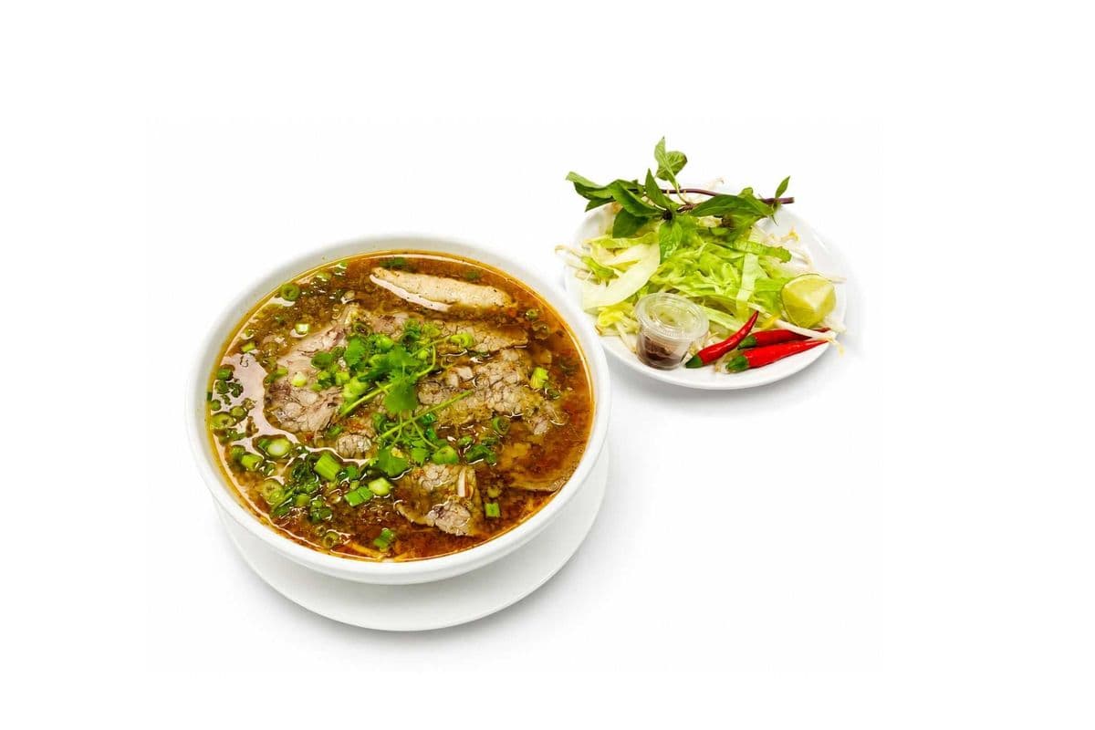 S43. Bún Bò Huế Spicy Hue Beef Noodles Soup