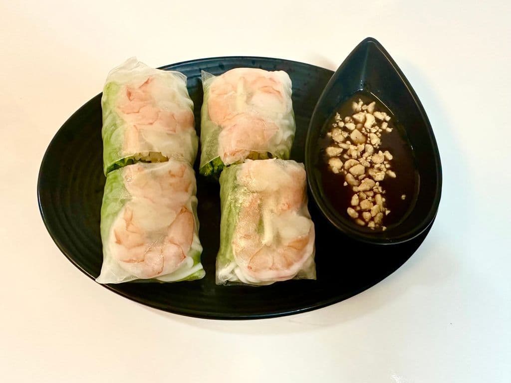 Rice Wrap Salad Shrimp Rolls (沙律虾卷)2pcs