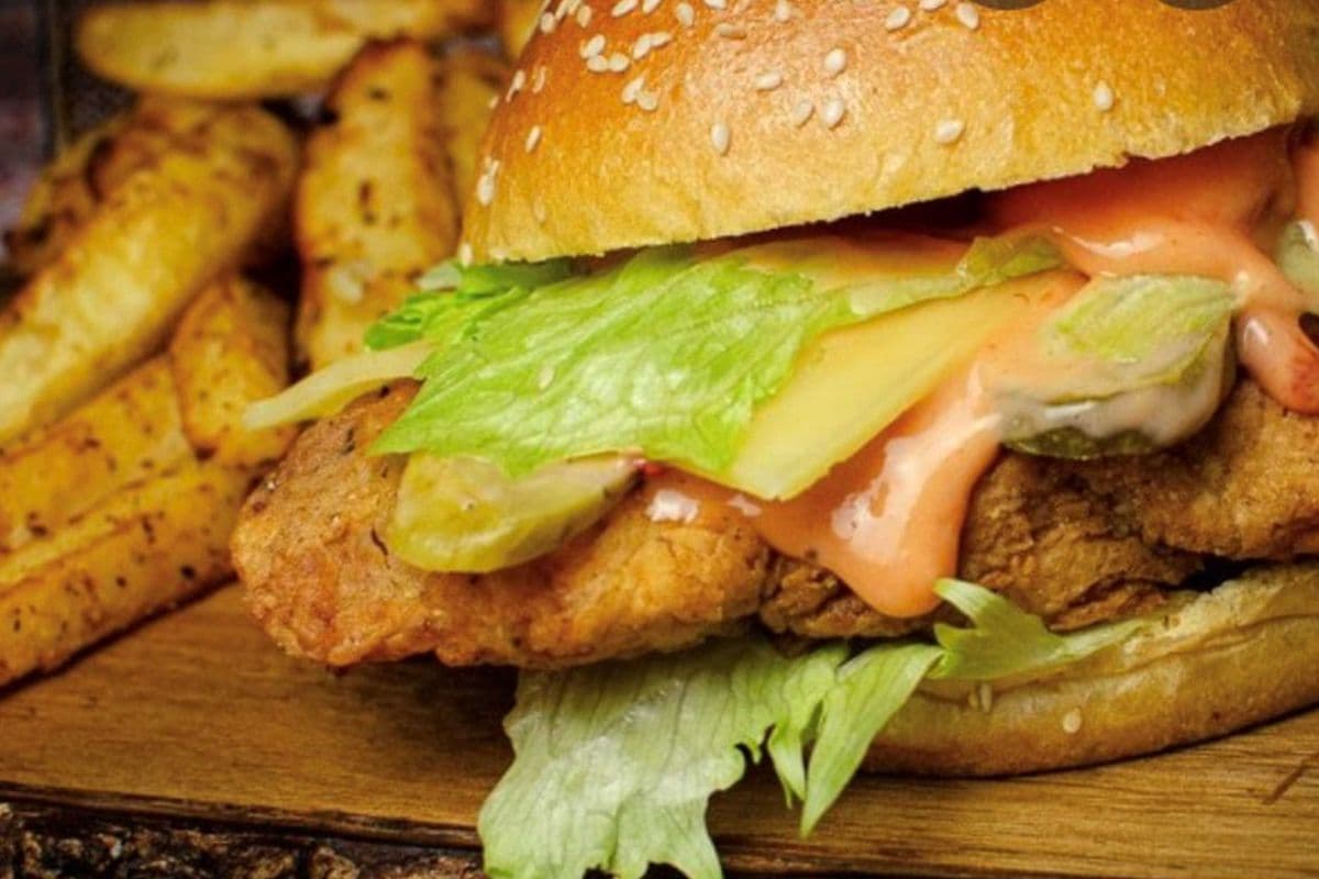 Spicy Chicken Burger Combo