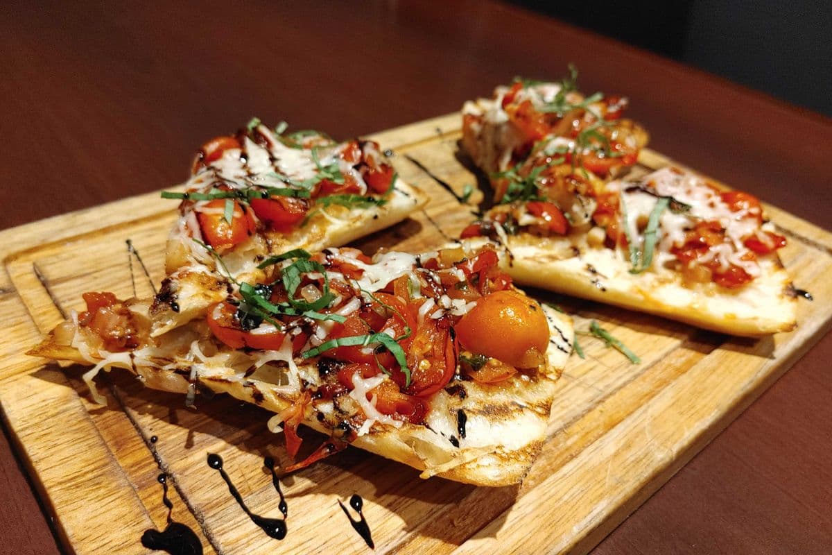 Black Garlic Bruschetta