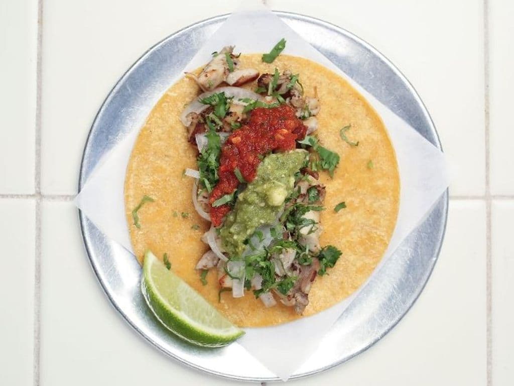 Pollo Asado Taco