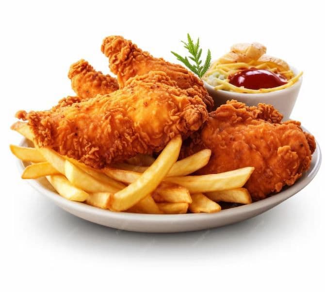 Drumsticks & Wingettes 5 PCs Combo 鸡腿 & 鸡翅中 5 PCs套餐