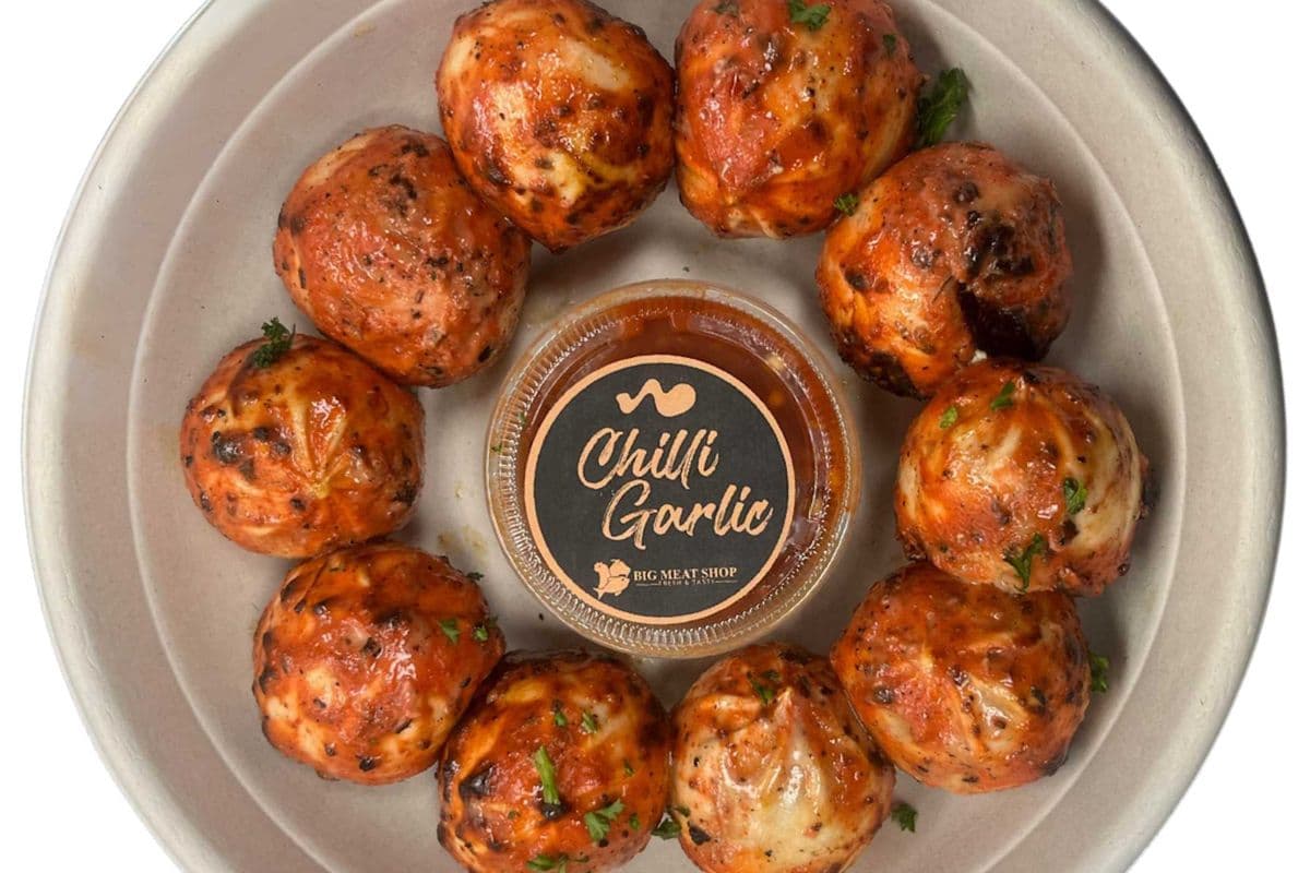 Tandoori Chicken Momos (Cooked)