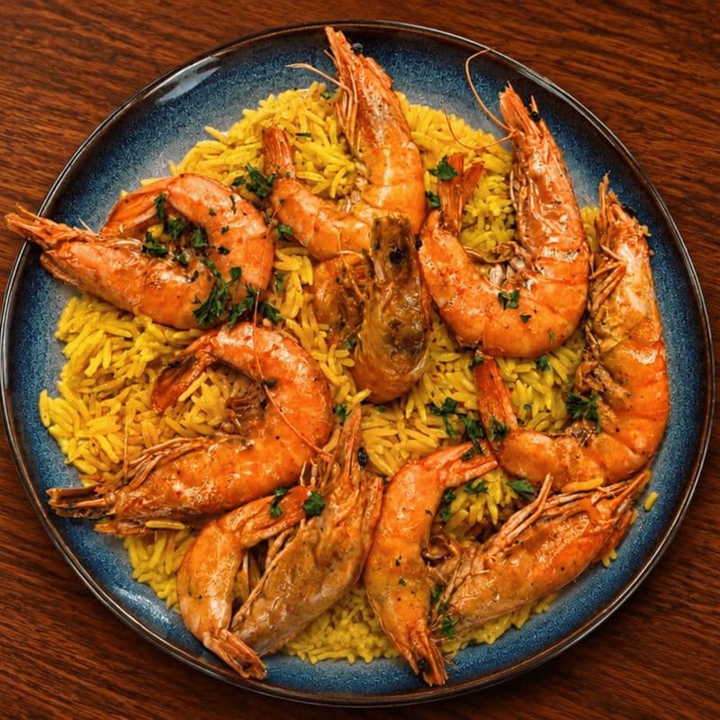 Salted Shrimp Platter