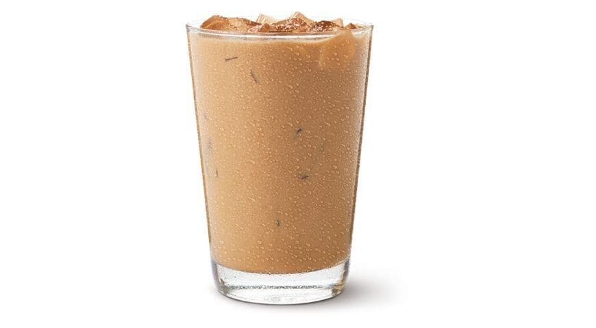 Large Pumpkin Spice Iced Latte