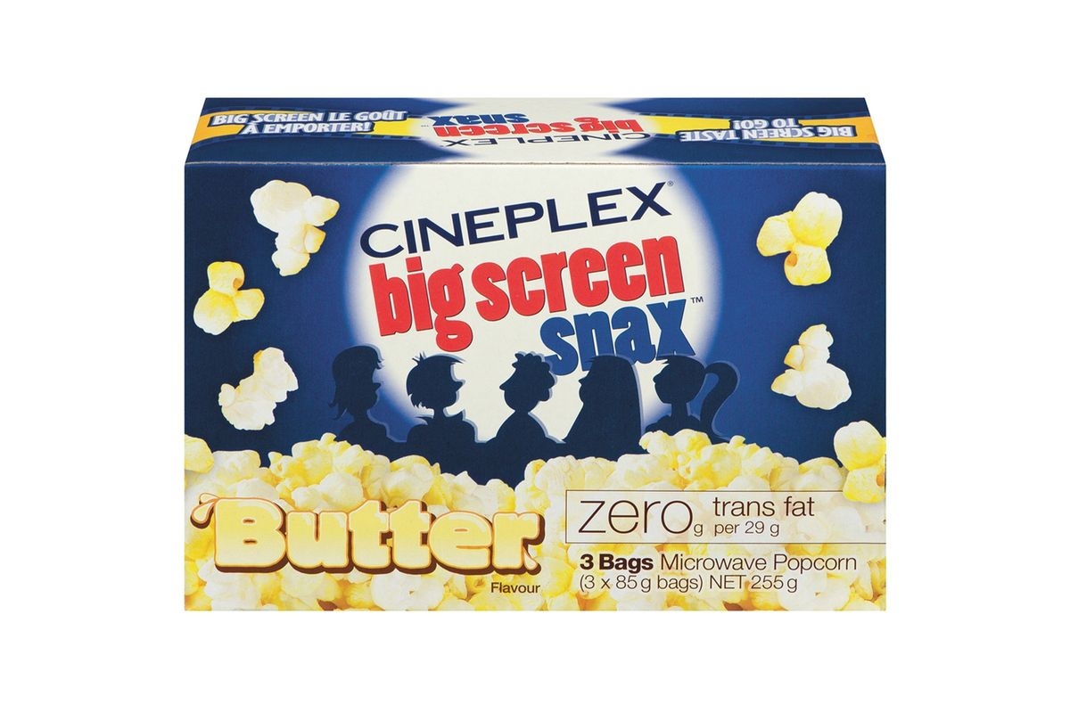 Cineplex Big Screen Microwave Popcorn