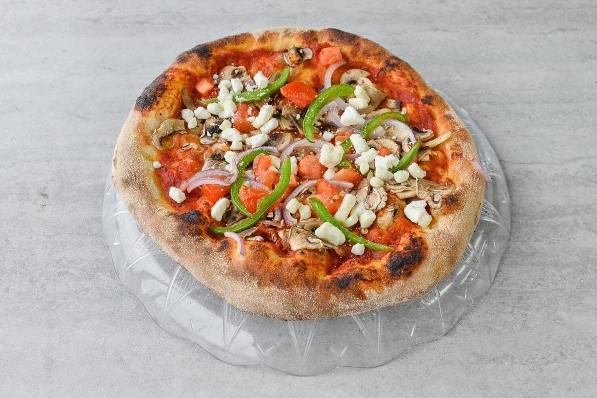 2 Petites pizzas grecque / 2 Small Greek Pizzas