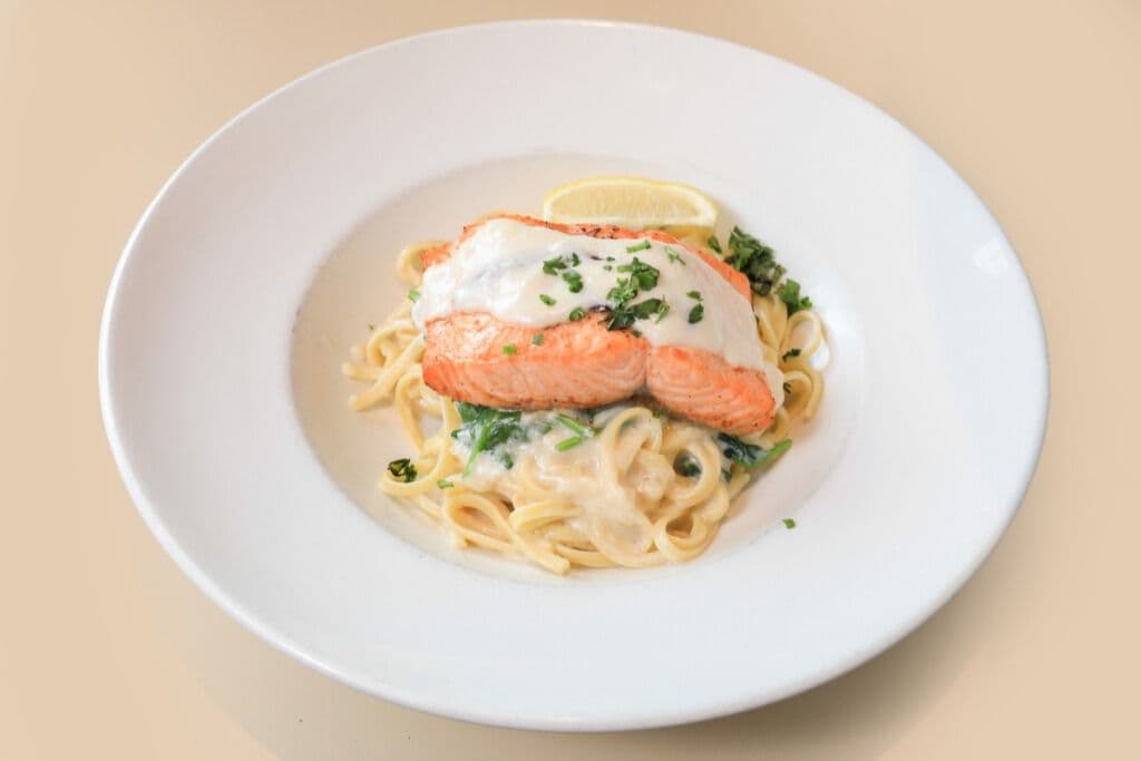 Pennine saumon fumé chaud (pour 2) / Pennine Smoked Salmon Hot (For 2)