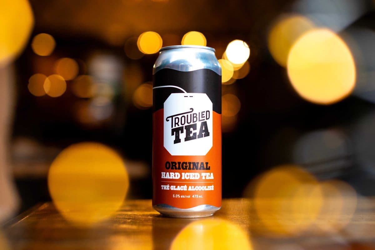 Troubled Tea Hard Iced Tea by Troubled Monk (473ml) (1 x 473ml)