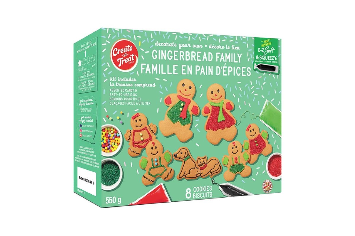 Create A Treat Gingerbread Family Cookie Kit