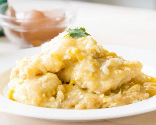 146. Cod Fillet with Cream Corn Sauce