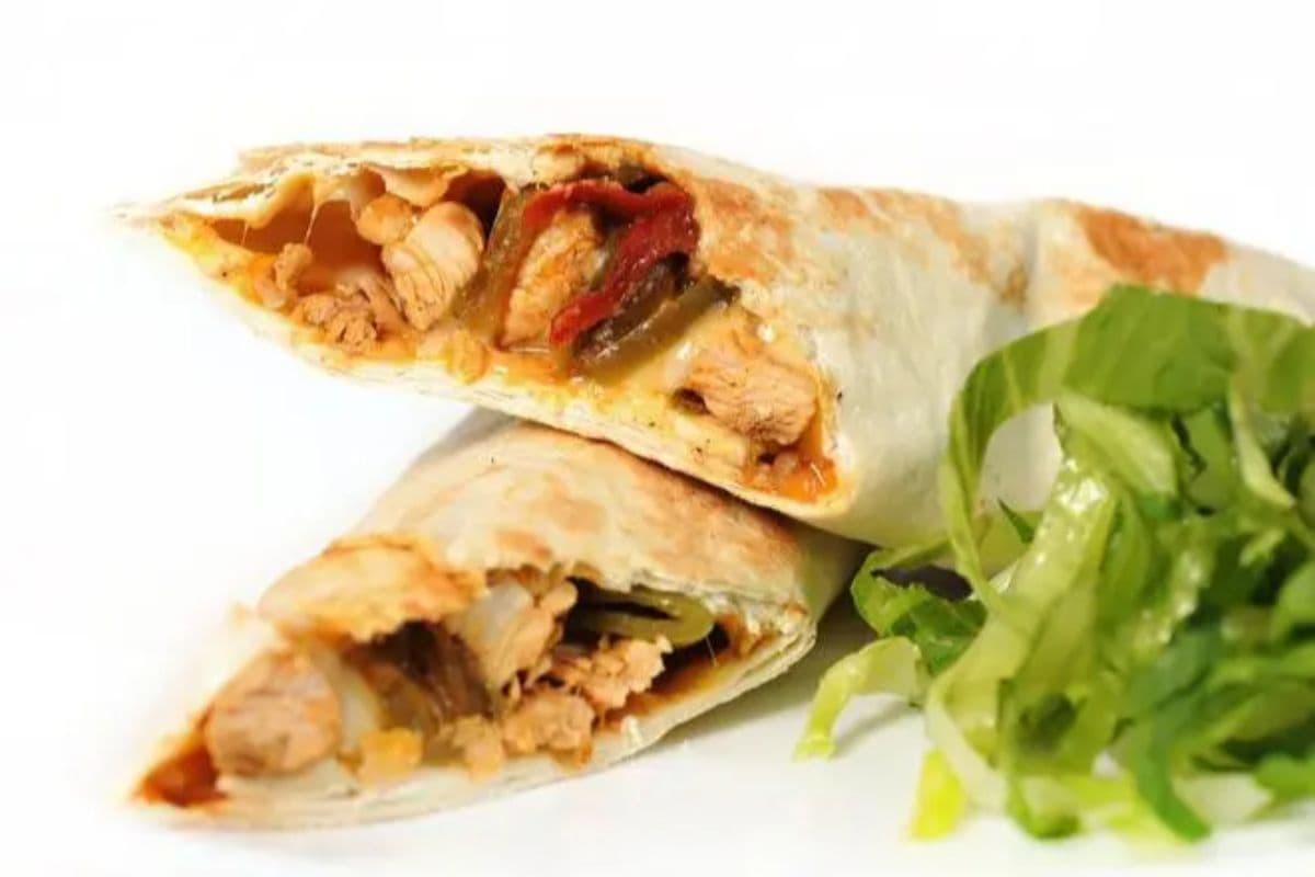 Chicken Skewer Sandwich