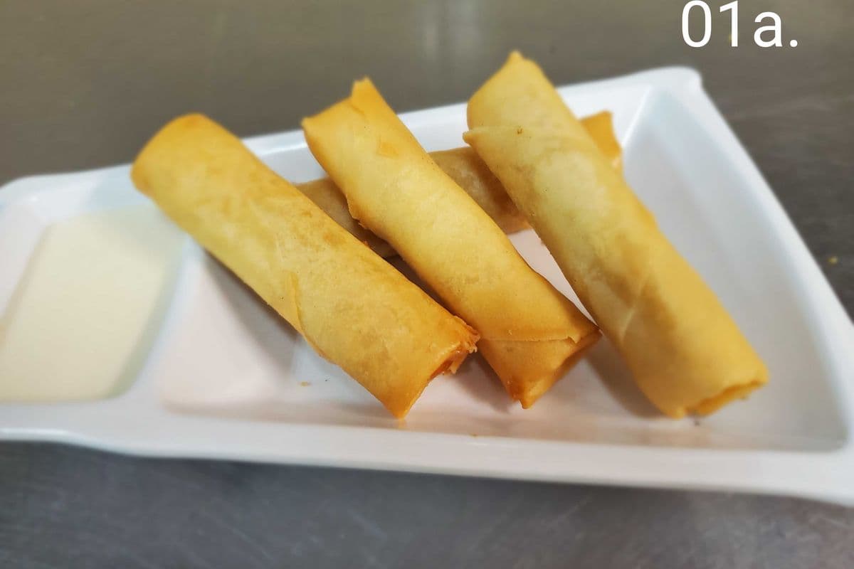 01a. Shrimp Spring Roll (4 pcs)