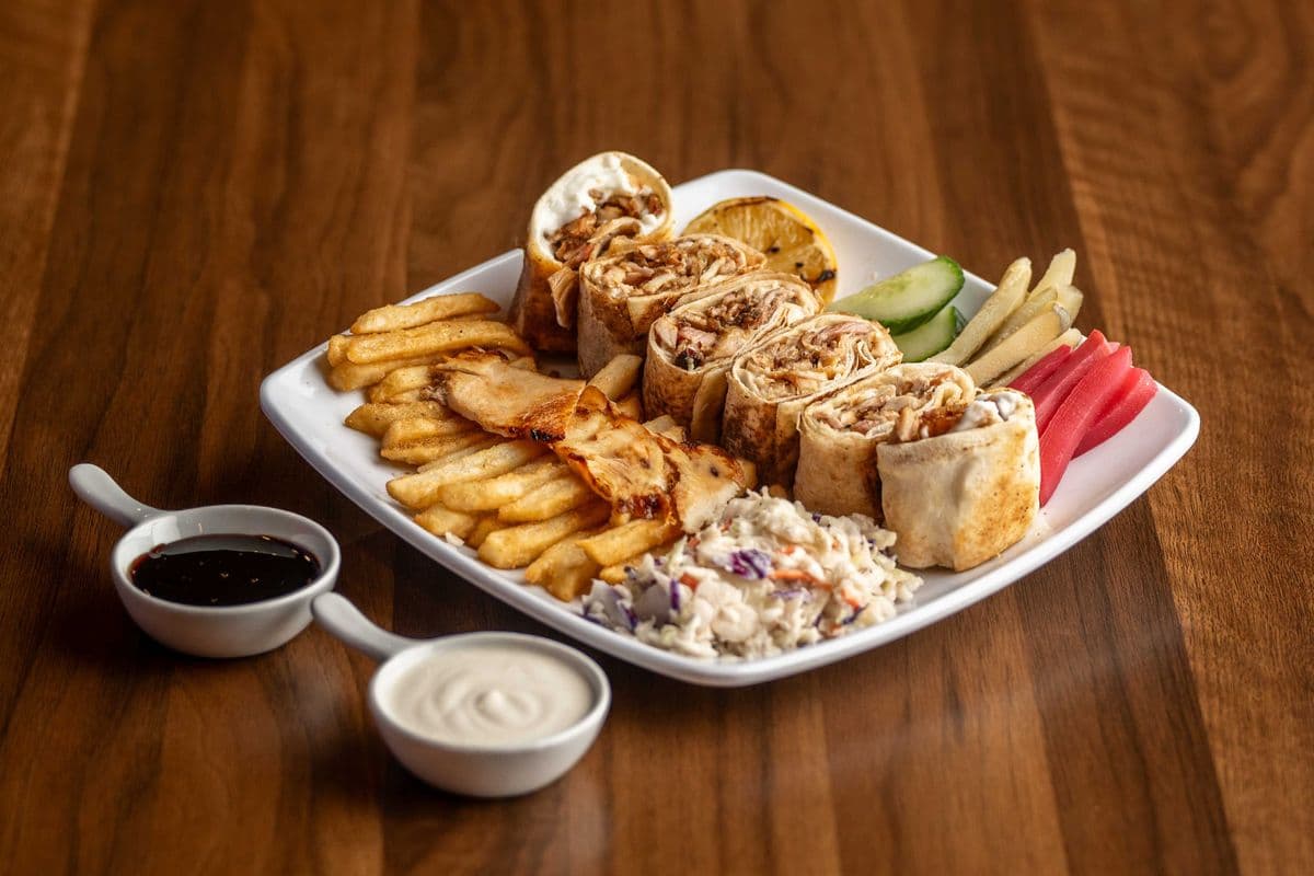Chicken wrap Meal