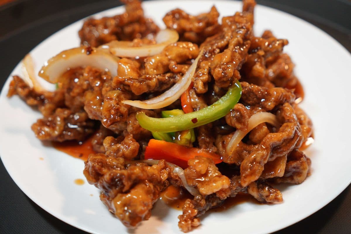 Ginger Fried Beef 姜汁牛肉