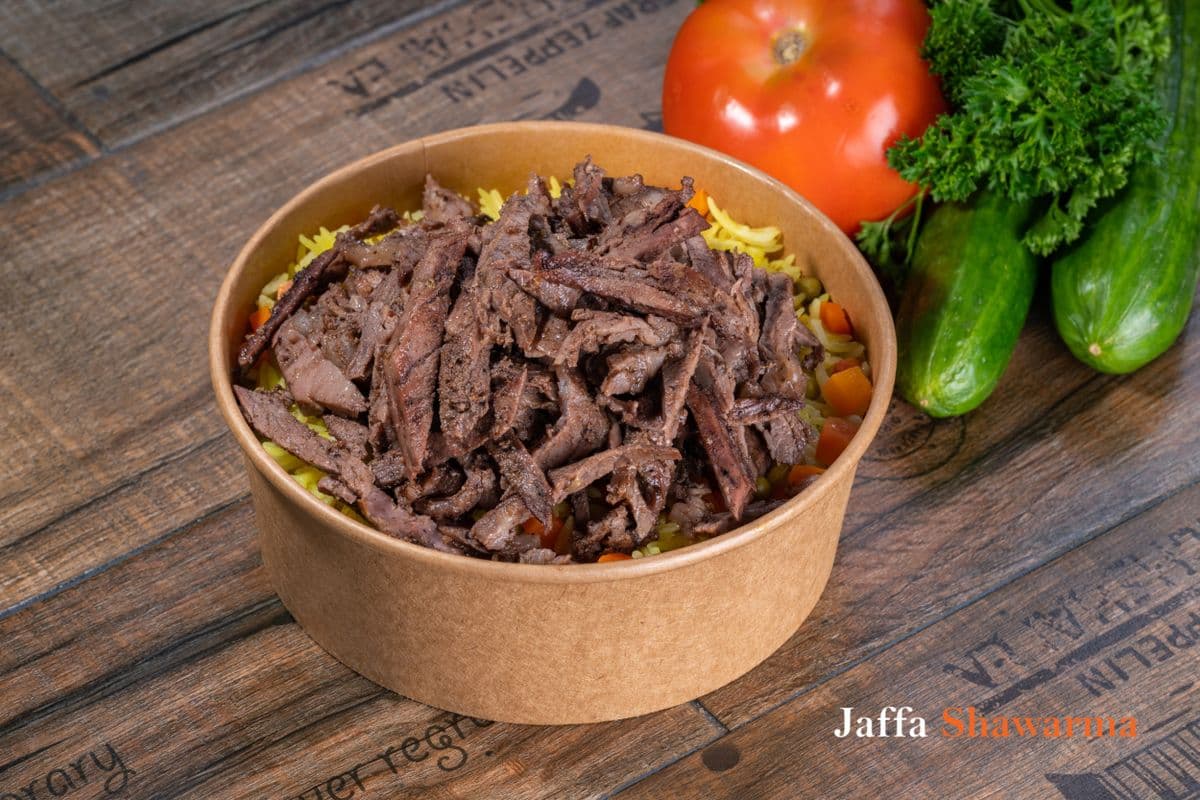 Beef Shawarma Rice Bowl