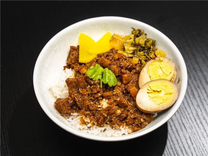 G01 Traditional Marinated Pork Rice G01 傳統滷肉飯