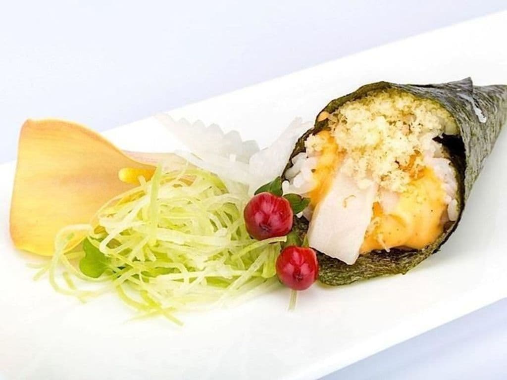 Spicy WhiteTuna Handroll(1pc)