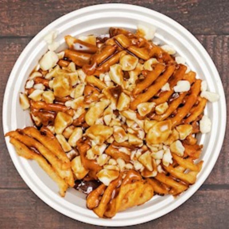 Regular Waffle Fry Poutine