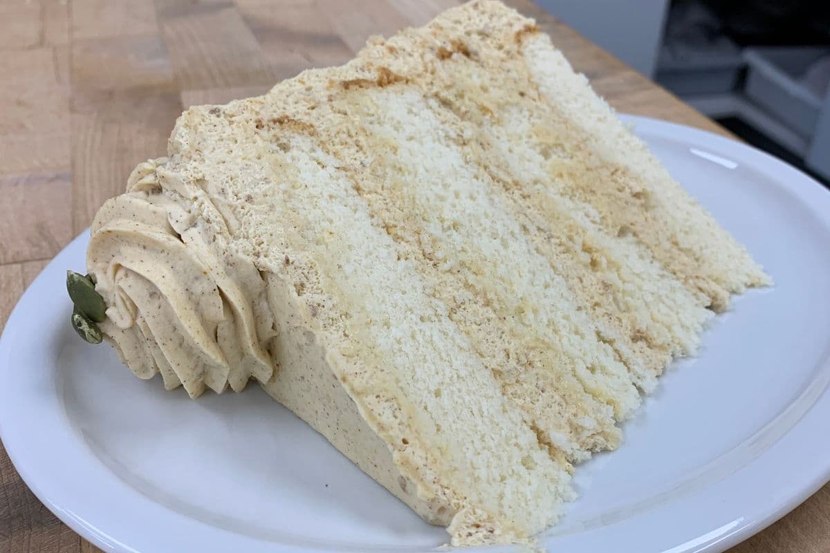 Pumpkin Cream Cake
