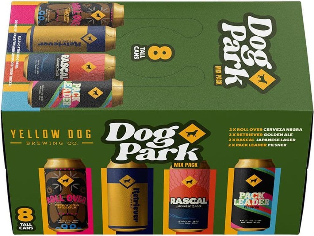 Yellow Dog Dog Park Tall Cans Mixed Pack (473 ml x 8 ct)