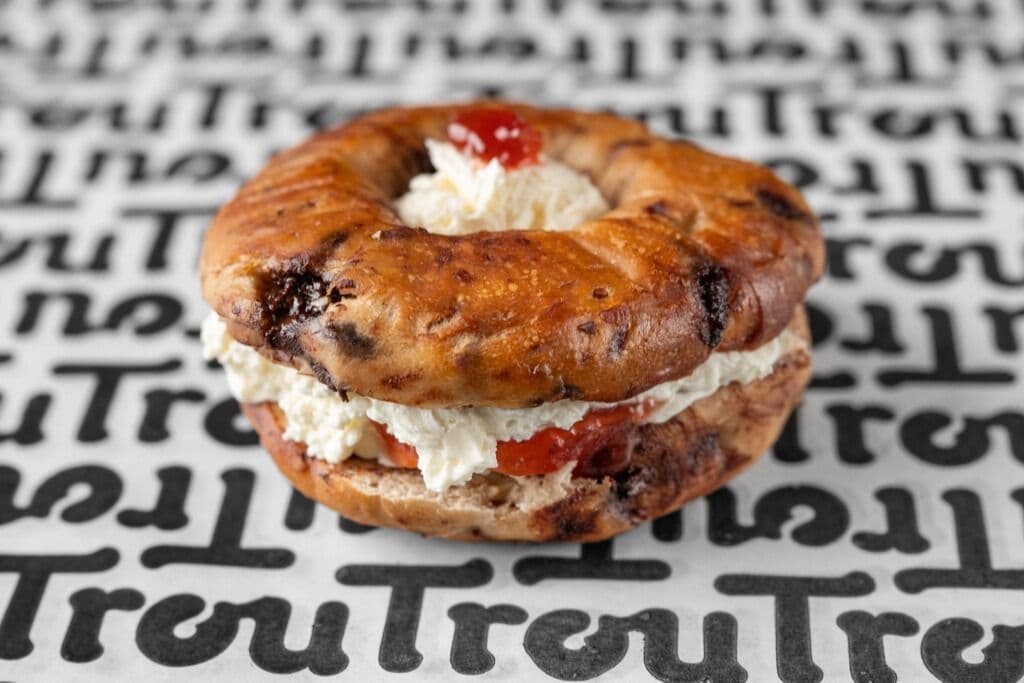 Bagel "Cheese Cake"