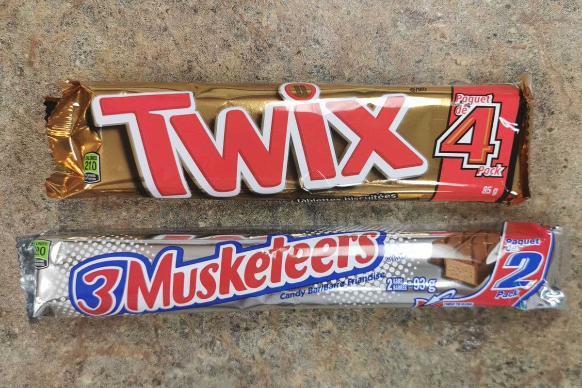 Twix and Musketeers