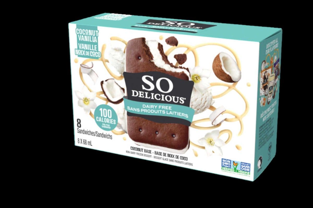So Delicious - Coconut Original Ice-Cream Sandwiches 8x68ml (8x68)
