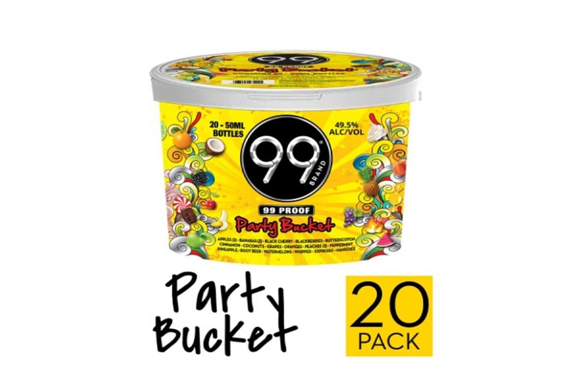 99 PROOF BRAND PARTY BUCKET (20 x 50 ML)
