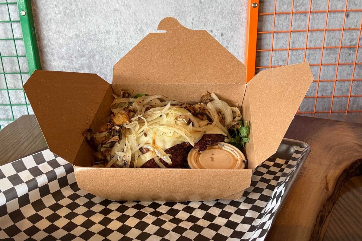 Mushroom Swiss Salad