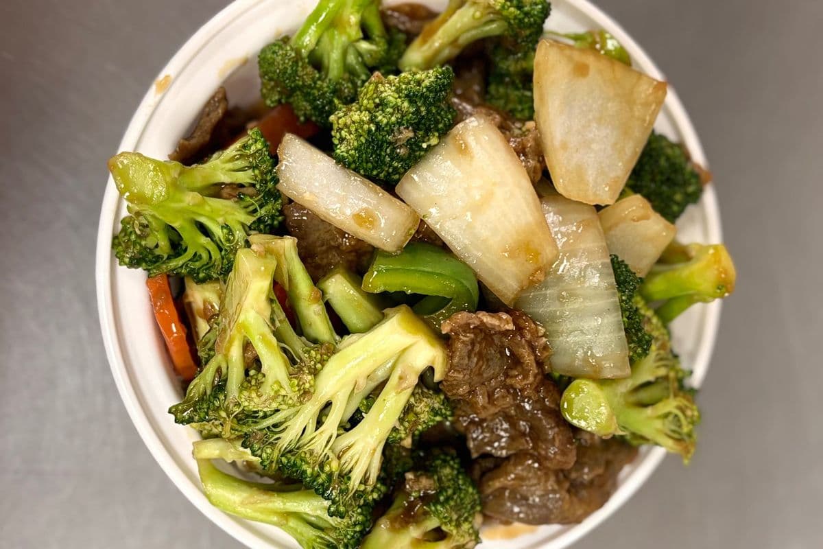 64. Roast Pork or Beef with Broccoli