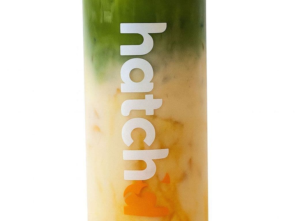 Mango Iced Matcha Latte